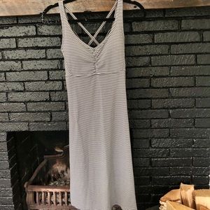 Prana Striped Casual Dress